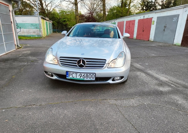 Mercedes-Benz CLS cena 41800 przebieg: 137100, rok produkcji 2006 z Trzcianka małe 436